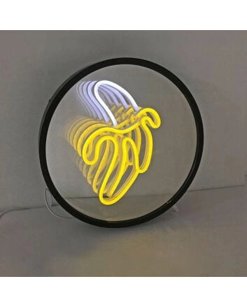 Fun and Playful Banana 3D Mirror Effect