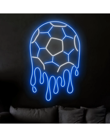 Soccer Shape Neon Sign
