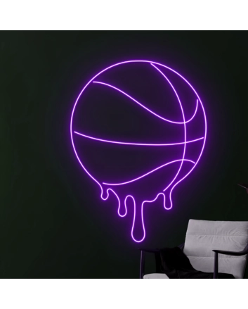 Basketball Shape 1 Neon Sign