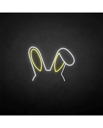 &#39;Rabbit ears 2&#39; neon sign