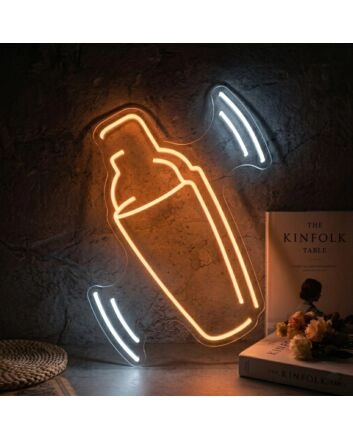 Fun Shaking Cocktail Shaker Neon Light