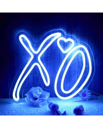 Heart XO Neon Sign