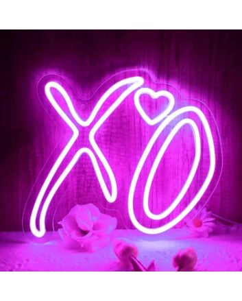 Heart XO Neon Sign