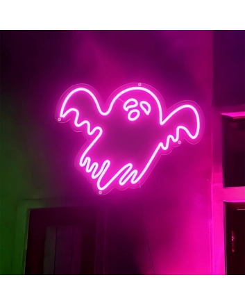 Halloween Bat Neon Sign