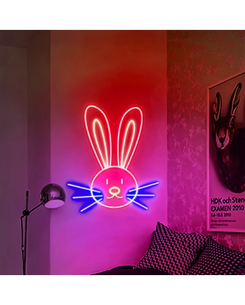 Easter Bunny Neon Sign