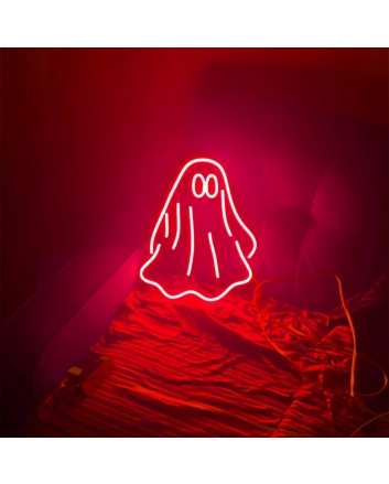 Halloween Little Ghost Neon Sign