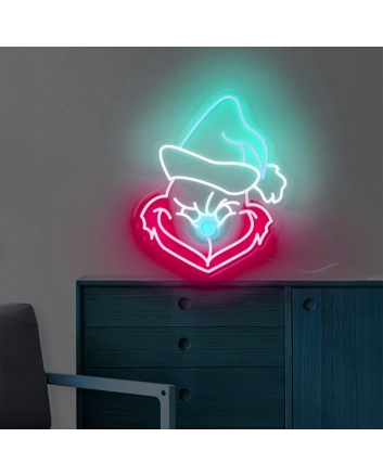 Christmas Santa Claus Neon Sign