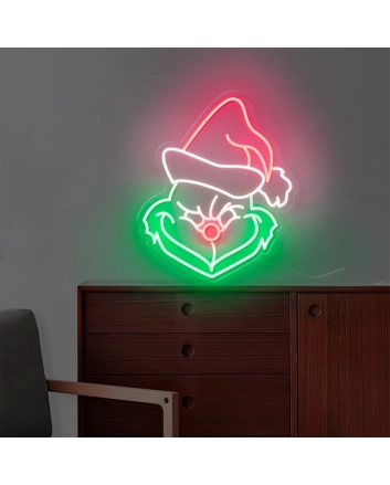 Christmas Santa Claus Neon Sign