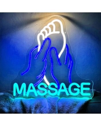 MASSAGE Foot Reflexology Neon Sign