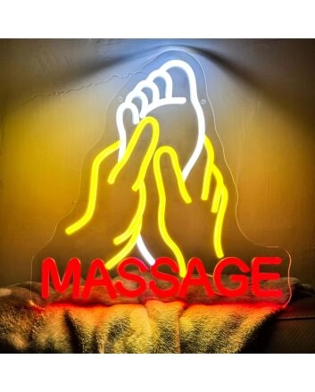 MASSAGE Foot Reflexology Neon Sign