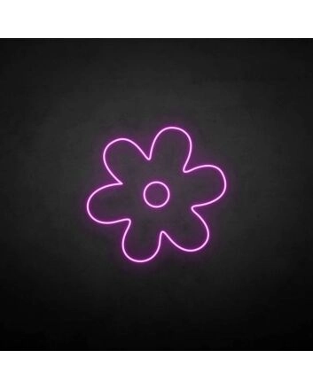 Little flower&#39; neon sign