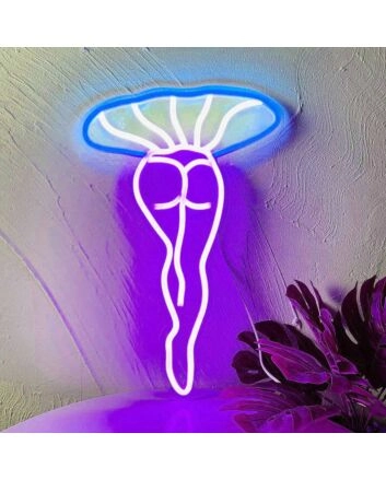 Ballet Skirt and Leg Lines Neon Sign