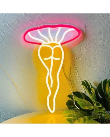 Ballet Skirt and Leg Lines Neon Sign