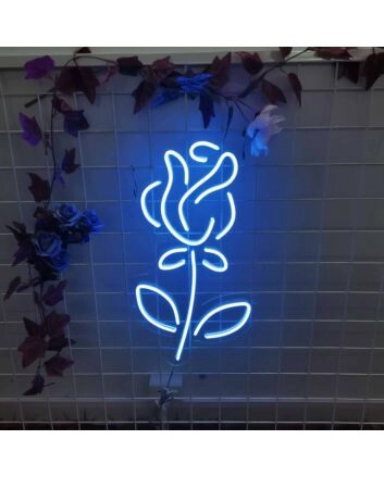 Blooming Rose Neon Sign