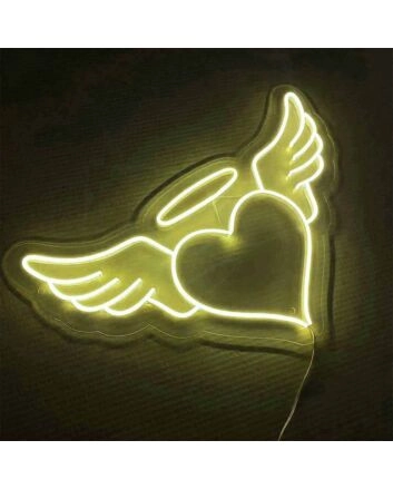 Heart Shaped Wedding Neon Sign Decoration