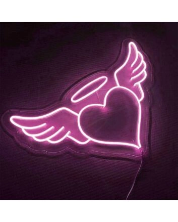 Heart Shaped Wedding Neon Sign Decoration