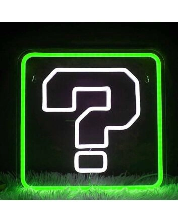 Super Mario Bros. Question Block LED Neon Light