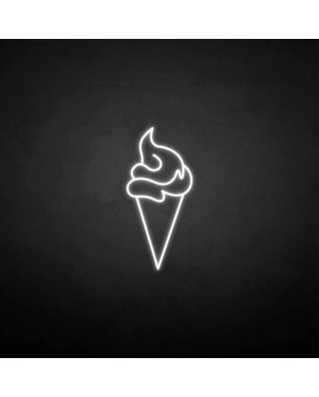 Ice Cream 4&#39; neon sign