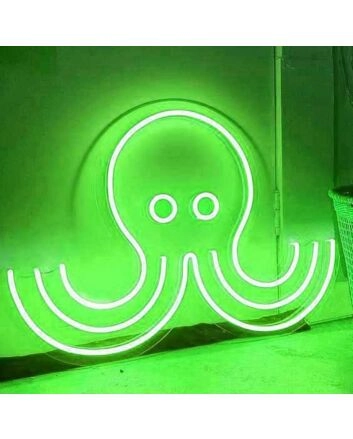 Cute Octopus Animal Neon Sign