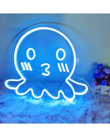Cute Octopus Neon Sign