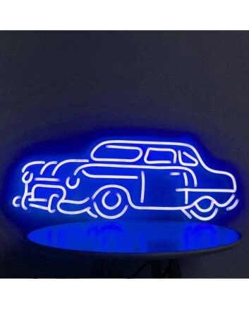 Vintage Car Neon Sign