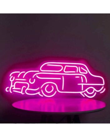 Vintage Car Neon Sign