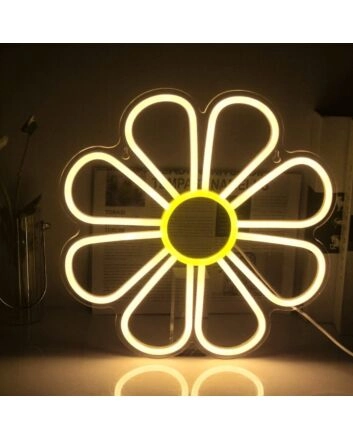 Sunrise Over the Sea Neon Light