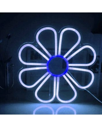 Sunrise Over the Sea Neon Light