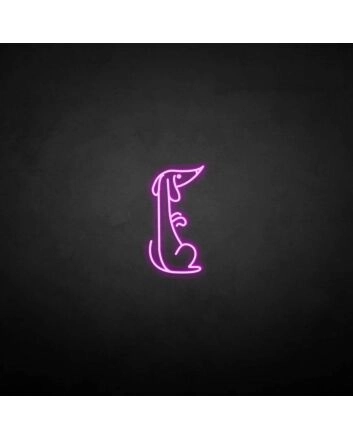 &#39;Viennese dog&#39; neon sign