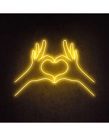 Spread Love Neon Sign for Positive and Loving Spaces