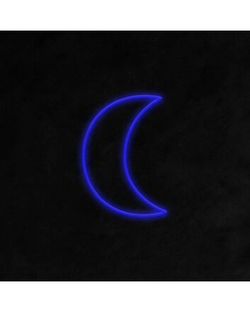 Moon Neon Sign for Peaceful and Relaxing Spaces