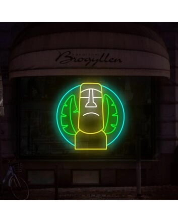 Tiki Neon Sign for Tropical and Fun Spaces