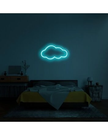 Cloud Neon Sign for Relaxing and Peaceful Decor