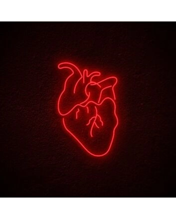 Actual Heart Neon Sign for Unique and Artistic Decor