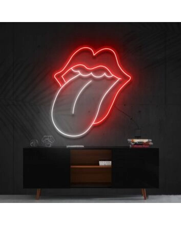 Rolling Stones Multicolour Neon Sign for Music Lovers and Fans