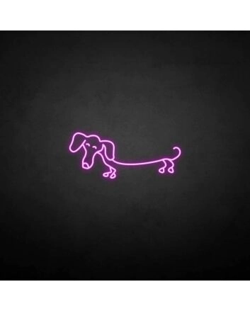 &#39;Stick Dog&#39; neon sign