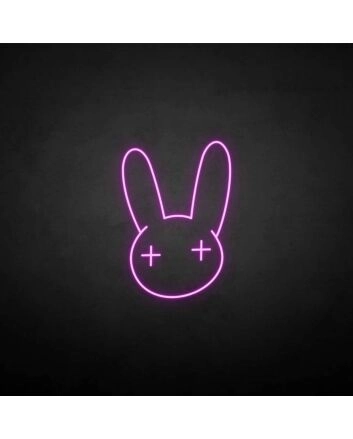 Rubbit 2&#39; neon sign