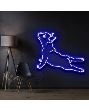 French Bulldog Neon Sign for Dog Lovers and Pet Spaces