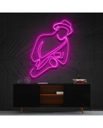 Jazz Vibes Neon Sign for Music Lovers and Relaxing Spaces