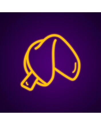 Fortune Cookies Neon Sign for Fun and Whimsical Decor