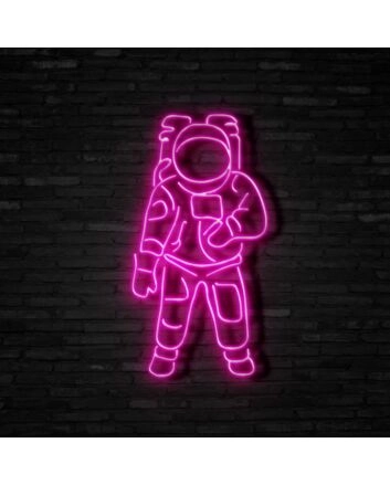 Astronaut Neon Sign for Space and Astronomy Lovers