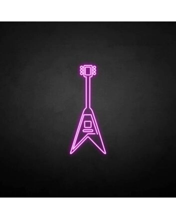 &#39;Electric Guitar&#39; neon sign