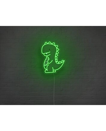 Dinosaur Neon Sign for Kids and Fun Spaces