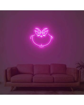 Christmas Grinch Neon Sign for Festive and Fun Spaces