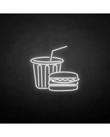 Fast food&#39; neon sign