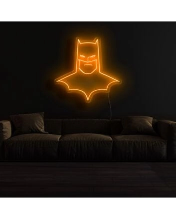 Batman Neon Sign for Superhero Fans