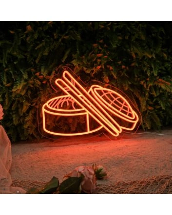 Chinese Cantonese Dim Sum Neon Sign for Cultural and Whimsical Decor