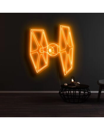 Star Wars Ship Neon Sign for Sci-Fi Fans