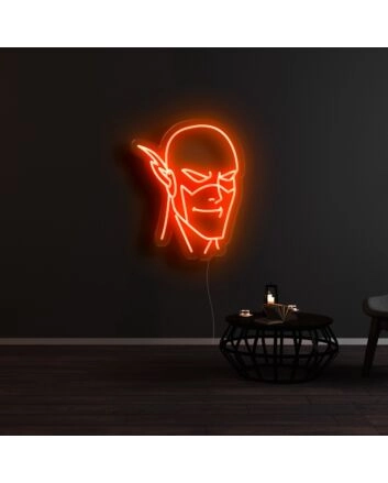 The Flash Neon Sign for Superhero Fans