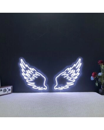 Angel Wings V1 Neon Sign for Spiritual and Peaceful Spaces